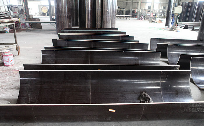 木制圆柱模板施工安装步骤 定型圆柱建筑模板加固方案