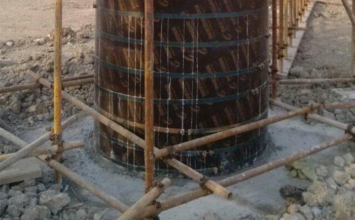 木制圆形柱模板施工前需要准备什么 圆柱怎么支模板