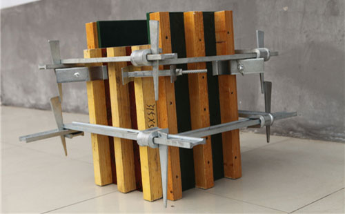 方柱模板加固件安装步骤 定型加固方柱子